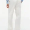 Pantaloni largi cu pliuri, cu textură de hârtie Pantaloni largi cu pliuri, cu textură de hârtie