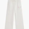 Pantaloni largi pentru fete cu logo Tommy Pantaloni largi pentru fete cu logo Tommy
