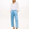 Pantaloni largi până la gleznă, fără șireturi
