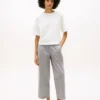 Pantaloni largi până la gleznă, fără șireturi