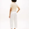 Pantaloni largi până la gleznă, fără șireturi