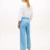 Pantaloni largi până la gleznă, fără șireturi