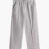 Pantaloni largi până la gleznă, fără șireturi