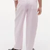 Pantaloni pentru copii cu talie înaltă și curea Pantaloni pentru copii cu talie înaltă și curea