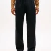 Pantaloni plisați cu croială relaxată Pantaloni plisați cu croială relaxată