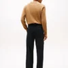 Pantaloni plisați cu croială relaxată Pantaloni plisați cu croială relaxată