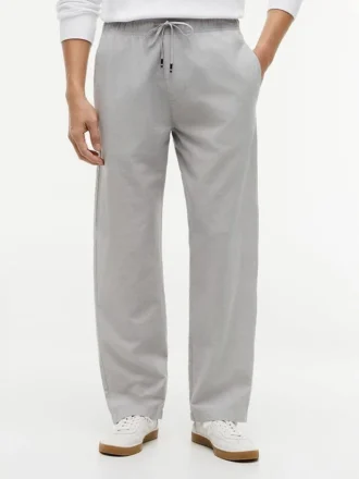 pantaloni relaxai din amestec de bumbac i in 1 2 330x440 - Pantaloni relaxați din amestec de bumbac și in