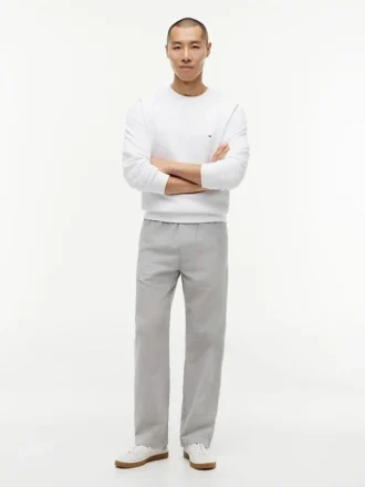 pantaloni relaxai din amestec de bumbac i in 2 2 330x440 - Pantaloni relaxați din amestec de bumbac și in