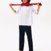 Pantaloni relaxați din amestec de in pentru copii