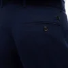 Pantaloni relaxați din amestec de lână ușoară Seersucker Pantaloni relaxați din amestec de lână ușoară Seersucker