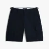 Pantaloni scurți cargo din twill elastic, cu croială lejeră Pantaloni scurți cargo din twill elastic, cu croială lejeră