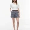 Pantaloni scurți chino cu dungi Pantaloni scurți chino cu dungi
