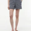 Pantaloni scurți chino cu dungi Pantaloni scurți chino cu dungi