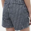Pantaloni scurți chino cu dungi Pantaloni scurți chino cu dungi