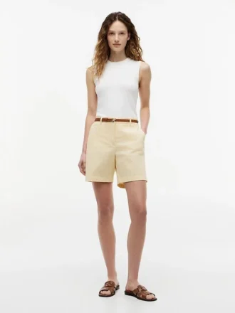 Pantaloni scurți chino elastici de 7″