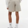 Pantaloni scurți chino elastici, largi, cu curele, pentru copii