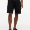 Pantaloni scurți cu croi relaxat, cu pliseuri și curele, de 10″ Pantaloni scurți cu croi relaxat, cu pliseuri și curele, de 10″