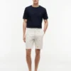 Pantaloni scurți cu croială regular, imprimeu cu steaguri de navigație, lungime 9″ Pantaloni scurți cu croială regular, imprimeu cu steaguri de navigație, lungime 9″