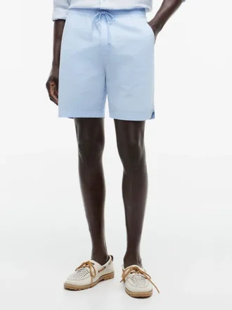 Pantaloni scurți cu croială regular, spălați în fabrică, lungime 7″ Pantaloni scurți cu croială regular, spălați în fabrică, lungime 7″