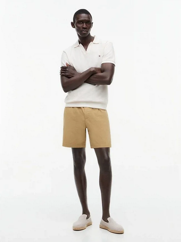 Pantaloni scurți cu croială regular, spălați în fabrică, lungime 7″ Pantaloni scurți cu croială regular, spălați în fabrică, lungime 7″