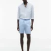 Pantaloni scurți cu croială regular, spălați în fabrică, lungime 7″ Pantaloni scurți cu croială regular, spălați în fabrică, lungime 7″