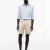Pantaloni scurți cu croială regular, spălați în fabrică, lungime 7″ Pantaloni scurți cu croială regular, spălați în fabrică, lungime 7″
