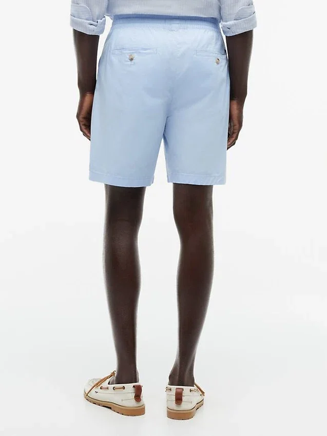 Pantaloni scurți cu croială regular, spălați în fabrică, lungime 7″ Pantaloni scurți cu croială regular, spălați în fabrică, lungime 7″