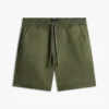 Pantaloni scurți cu croială regular, spălați în fabrică, lungime 7″ Pantaloni scurți cu croială regular, spălați în fabrică, lungime 7″