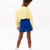 Pantaloni scurți cu logo brodat pentru copii Pantaloni scurți cu logo brodat pentru copii