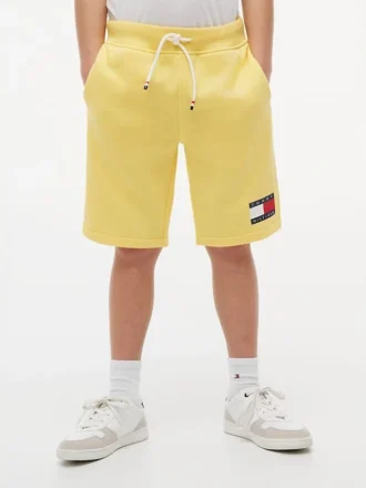 Pantaloni scurți cu logo steag pentru copii