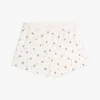 Pantaloni scurți de dormit cu imprimeu floral Pantaloni scurți de dormit cu imprimeu floral