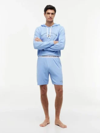Pantaloni scurți de dormit cu logo Hilfiger