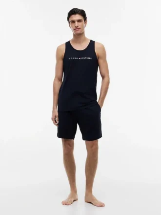 Pantaloni scurți de dormit cu logo Hilfiger