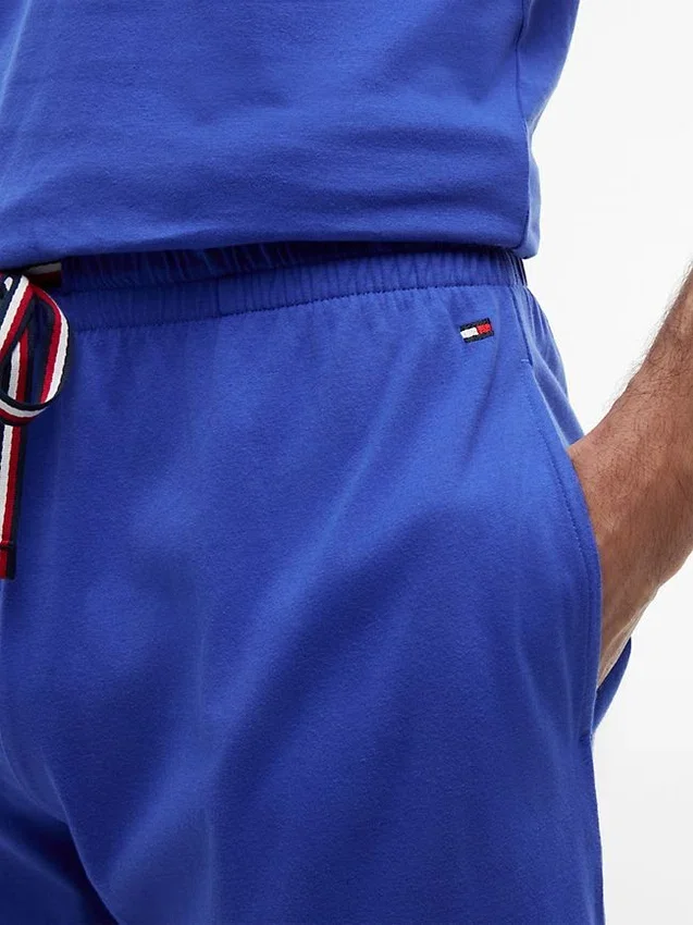 Pantaloni scurți de dormit cu logo Hilfiger Pantaloni scurți de dormit cu logo Hilfiger