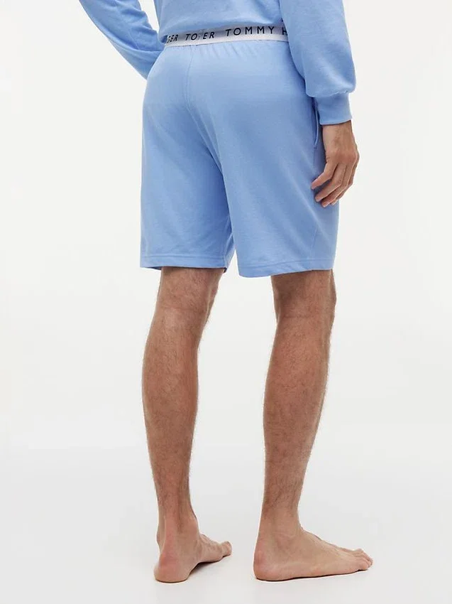 Pantaloni scurți de dormit cu logo Hilfiger Pantaloni scurți de dormit cu logo Hilfiger