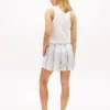 Pantaloni scurți de dormit din poplin cu dungi Pantaloni scurți de dormit din poplin cu dungi