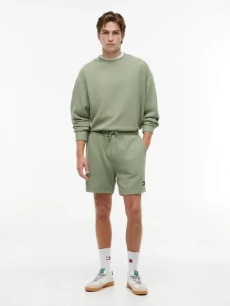 Pantaloni scurți de plajă Tommy Jeans cu textură tip waffle