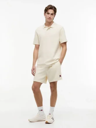 Pantaloni scurți de plajă Tommy Jeans cu textură tip waffle