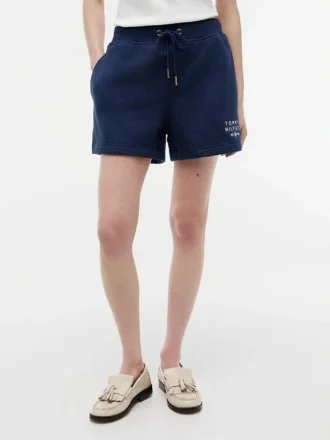 Pantaloni scurți de trening cu logo Monotype
