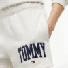 Pantaloni scurți de trening cu logo Varsity Tommy Pantaloni scurți de trening cu logo Varsity Tommy