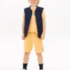 Pantaloni scurți de trening cu picior larg și logo Hilfiger pentru copii Pantaloni scurți de trening cu picior larg și logo Hilfiger pentru copii