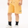 Pantaloni scurți de trening cu picior larg și logo Hilfiger pentru copii Pantaloni scurți de trening cu picior larg și logo Hilfiger pentru copii