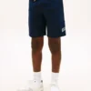 Pantaloni scurți de trening cu picior larg și logo Hilfiger pentru copii