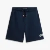 Pantaloni scurți de trening cu picior larg și logo Hilfiger pentru copii