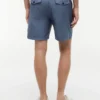 Pantaloni scurți din amestec de bumbac și in, croială regular, 7″