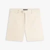 Pantaloni scurți din amestec de bumbac și in, croială regular, 7″ Pantaloni scurți din amestec de bumbac și in, croială regular, 7″
