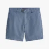 Pantaloni scurți din amestec de bumbac și in, croială regular, 7″ Pantaloni scurți din amestec de bumbac și in, croială regular, 7″