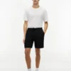 Pantaloni scurți din amestec de in, croială regular, 8″ Pantaloni scurți din amestec de in, croială regular, 8″