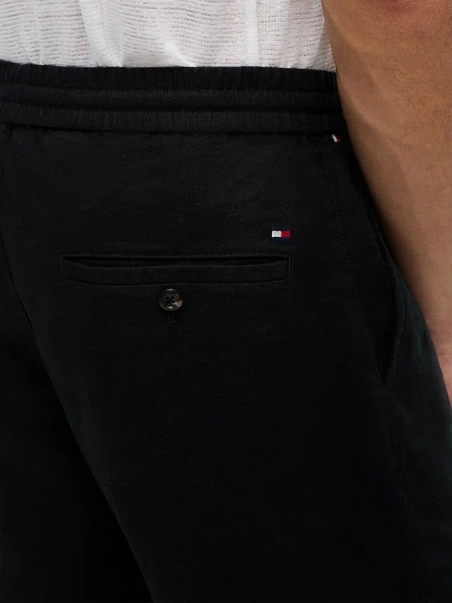 Pantaloni scurți din amestec de in, croială regular, 8″ Pantaloni scurți din amestec de in, croială regular, 8″