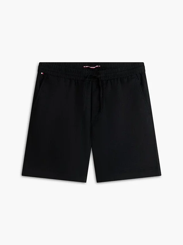 Pantaloni scurți din amestec de in, croială regular, 8″ Pantaloni scurți din amestec de in, croială regular, 8″